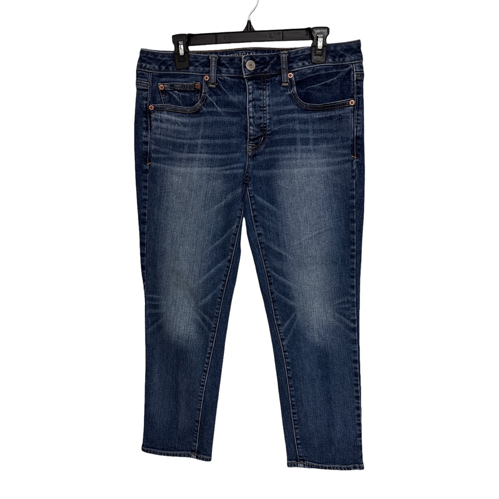 American Eagle Outfitters Boy Crop Stretch Jeans Women’s 8 Regular